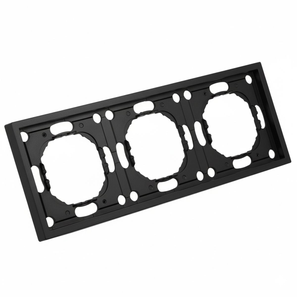 Рамка 3-постовая Stekker Эмили черный уголь PFR00-5003-05 49860