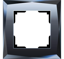 Рамка на 1 пост Werkel Diamant черный W0011208 4690389158797