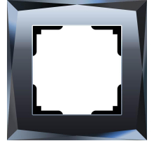 Рамка на 1 пост Werkel Diamant черный W0011208 4690389158797