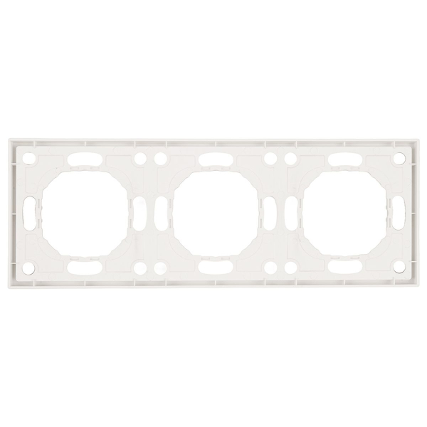 Рамка 3-постовая Stekker Эмили белый фарфор PFR00-5003-01 49886