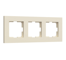 Рамка на 3 поста Werkel Slab айвори матовый W0032962 4690389193446