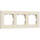 Рамка на 3 поста Werkel Slab айвори матовый W0032962 4690389193446