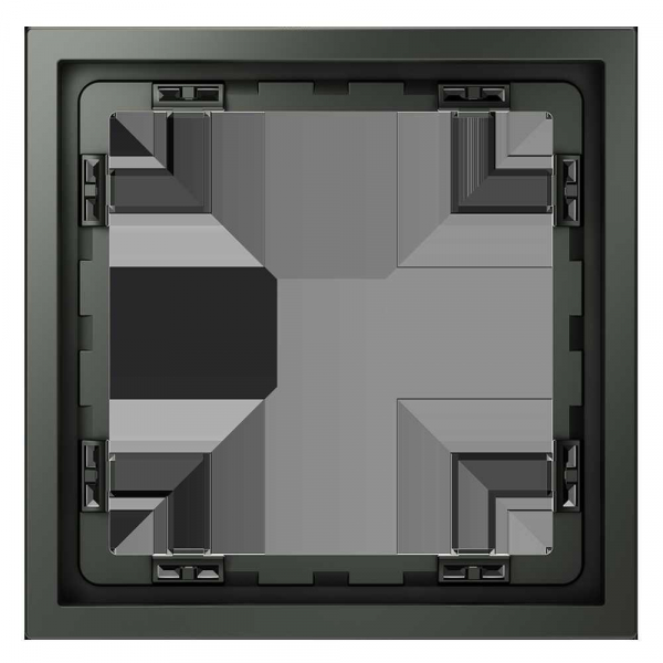 Рамка пластиковая Voltum S70 на 1 пост, (титан) VLS100106 Рамка пластиковая Voltum S70 на 1 пост, (титан) VLS100106