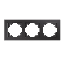 Рамка 3-постовая Stekker Катрин графит GFR00-7003-06 39541