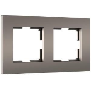 Рамка Werkel Slab на 2 поста бронза матовый W0022963 4690389193408