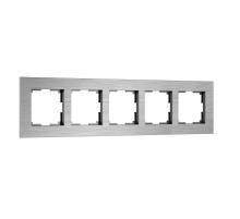 Рамка Werkel AluMax на 5 постов алюминий W0053506 4690389214318