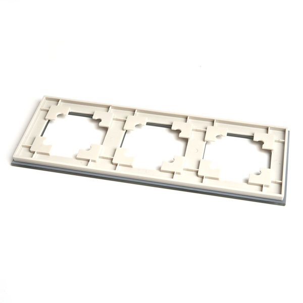 Рамка 3-постовая Stekker Катрин дымчатый GFR00-7003-07 49035