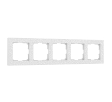 Рамка Werkel Hammer на 5 постов белый W0052401 4690389163531