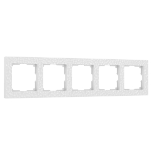 Рамка Werkel Hammer на 5 постов белый W0052401 4690389163531