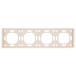 Рамка Stekker, PFR00-5004-08 4-местная Эмили, кашемир, soft touch 49913