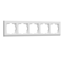 Рамка на 5 постов Werkel Stark белый W0051801 4690389161926
