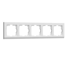 Рамка на 5 постов Werkel Stark белый W0051801 4690389161926
