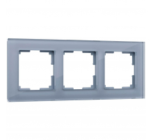 Рамка Werkel Favorit на 3 поста серый W0031115 4690389159824