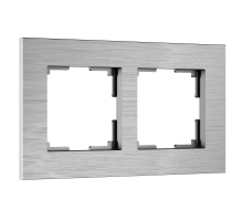 Рамка Werkel AluMax на 2 поста алюминий W0023506 4690389204036