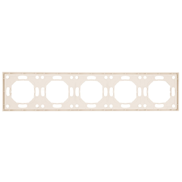 Рамка Stekker, PFR00-5005-08 5-местная Эмили, кашемир, soft touch 49914