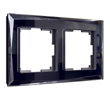 Рамка на 2 поста Werkel Diamant черный W0021208 4690389158810