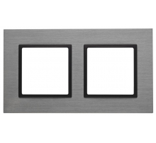 Рамка 2-постовая ЭРА Elegance 14-5202-42 Б0034552