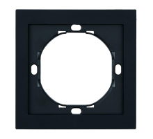 Рамка 1-местная, Stekker Мия, PFR00-3001-05, черный бархат 50461