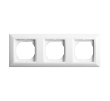 Рамка 3-постовая Vesta-Electric Roma белый FRM010301BEL