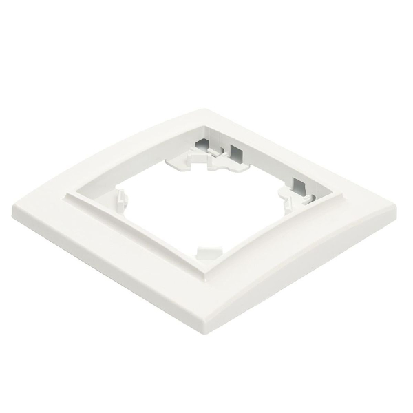 Рамка 1-постовая Stekker Эрна белый PFR00-9001-01 39623