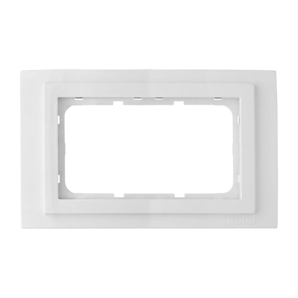 Рамка 2-модульная Mono Electric Despina жемчуг 102-250000-165 Рамка 2-модульная Mono Electric Despina жемчуг 102-250000-165