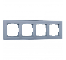 Рамка на 4 поста Werkel Favorit серый W0041115 4690389160011