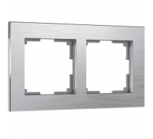 Рамка на 2 поста Werkel Aluminium алюминий W0021706 4690389158032