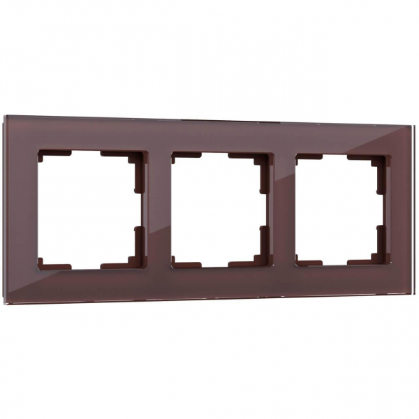Рамка на 3 поста Werkel Favorit мокко W0031118 4690389159879 Рамка на 3 поста Werkel Favorit мокко W0031118 4690389159879