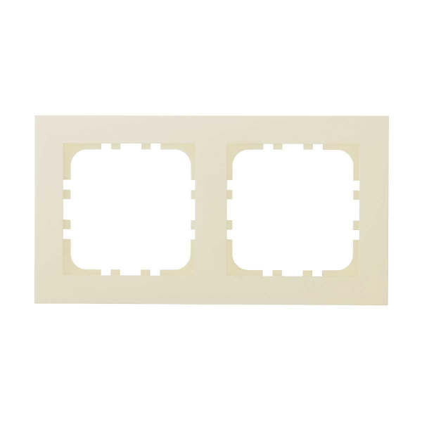 Рамка 2-постовая LK Studio (бежевый матовый) LK80 FLAT, 844202-1 Рамка 2-постовая LK Studio (бежевый матовый) LK80 FLAT, 844202-1