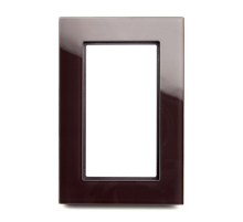 Рамка 2-модульная Stekker Катрин шоколад GFR00-7012-04 39569