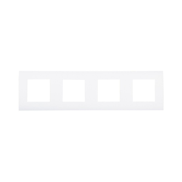 Рамка LK Studio 4-постовая (белый) LK45 854404-1 Рамка LK Studio 4-постовая (белый) LK45 854404-1