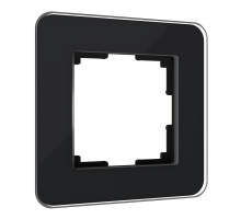 Рамка Werkel Elite на 1 пост черный W0012448 4690389196201