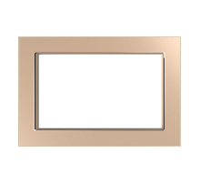 Рамка 2-модульная Stekker Катрин шампань GFR00-7012-02 39567
