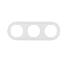 Рамка LK Studio 3-постовая круглая (белый) Vintage-Classic 889304-1