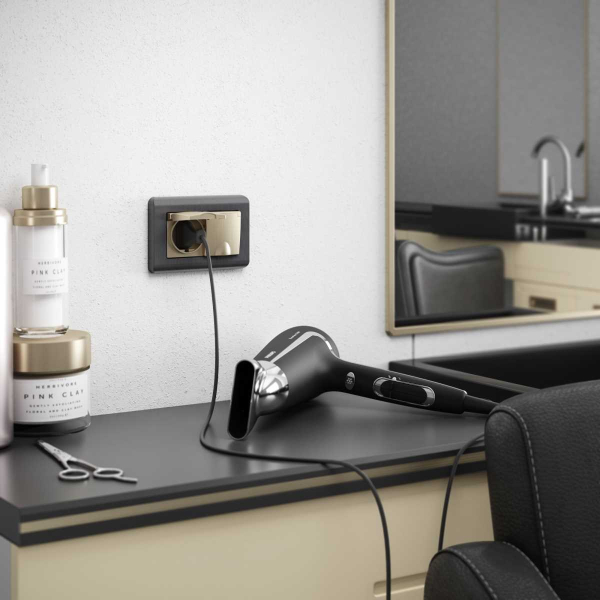 Рамка для двойной розетки Werkel Stream графит W0082104 4690389162541