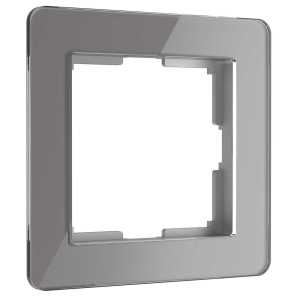 Рамка Werkel Acrylic на 1 пост графит W0012704 4690389184833