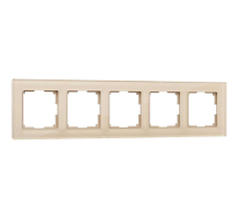 Рамка Werkel Favorit на 5 постов шампань W0051111 4690389160134