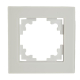 Рамка 1-постовая Stekker Катрин белый матовый GFR00-7001-01M 49594