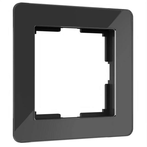 Рамка Werkel Acrylic на 1 пост черный W0012708 4690389184826 Рамка Werkel Acrylic на 1 пост черный W0012708 4690389184826
