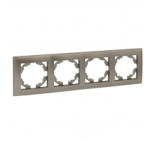 Валенсия Рамка 4-местная кашемир EKF EWM-G-304-40