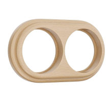 Рамка на 2 поста Werkel светлый бук W0025224 4690389166556