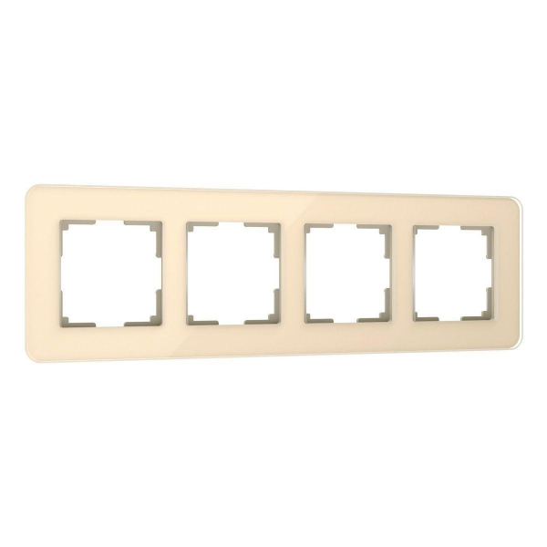 Рамка Werkel Elite на 4 поста айвори W0042443 4690389180811 Рамка Werkel Elite на 4 поста айвори W0042443 4690389180811
