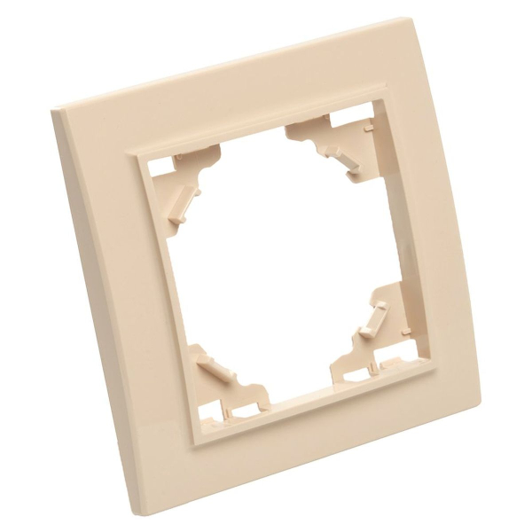 Рамка 1-постовая Stekker Эрна слоновая кость PFR00-9001-02 39624