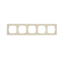 Рамка LK Studio 5-постовая (бежевый) LK60 864501-1