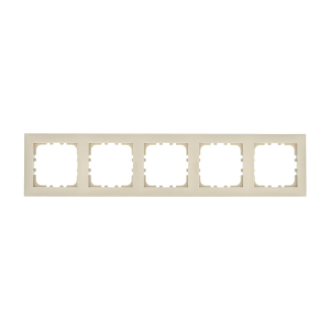 Рамка LK Studio 5-постовая (бежевый) LK60 864501-1