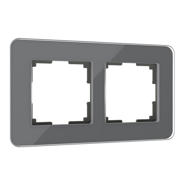Рамка Werkel Elite на 2 поста графит W0022440 4690389180705 Рамка Werkel Elite на 2 поста графит W0022440 4690389180705