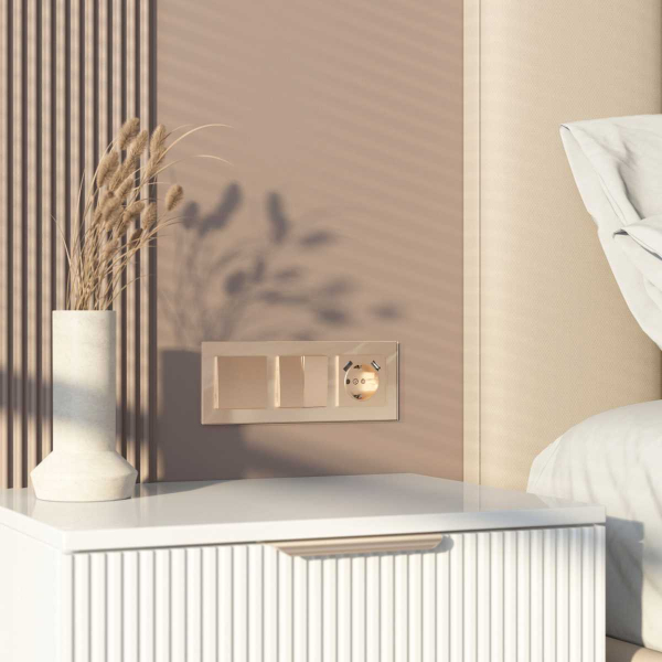 Рамка на 3 поста Werkel Favorit шампань W0031111 4690389159794