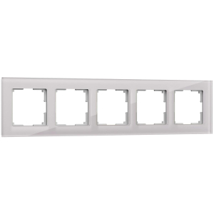 Рамка Werkel Favorit на 5 постов дымчатый W0051117 4690389160189