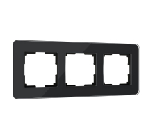 Рамка Werkel Elite на 3 поста черный W0032448 4690389196225