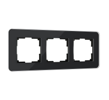 Рамка Werkel Elite на 3 поста черный W0032448 4690389196225